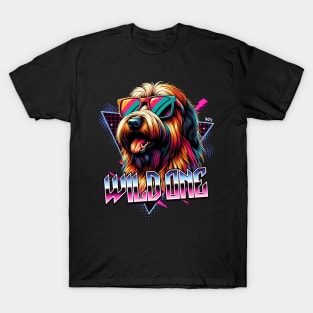 Wild One Briard Dog T-Shirt